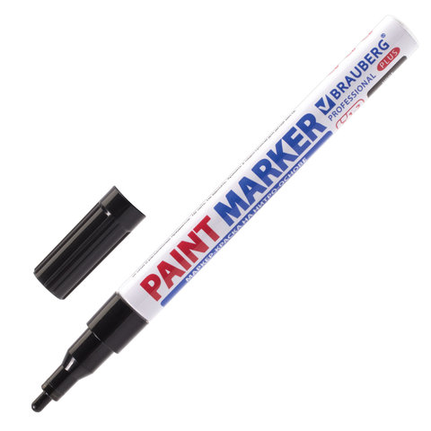 Маркер лаковый (paint marker) 2 мм, черный