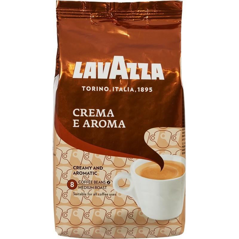 Кофе Lavazza Crema e Aroma в зернах, 1кг