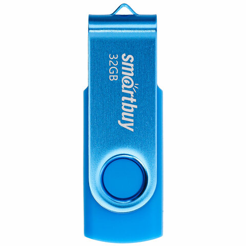 Флеш-диск 32 GB SMARTBUY Twist USB 2.0, синий