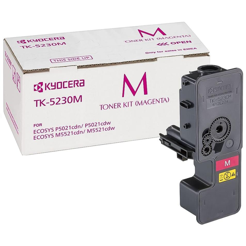 Тонер-картридж Kyocera TK-5230M 1T02R9BNL0 пурпурный оригинальный