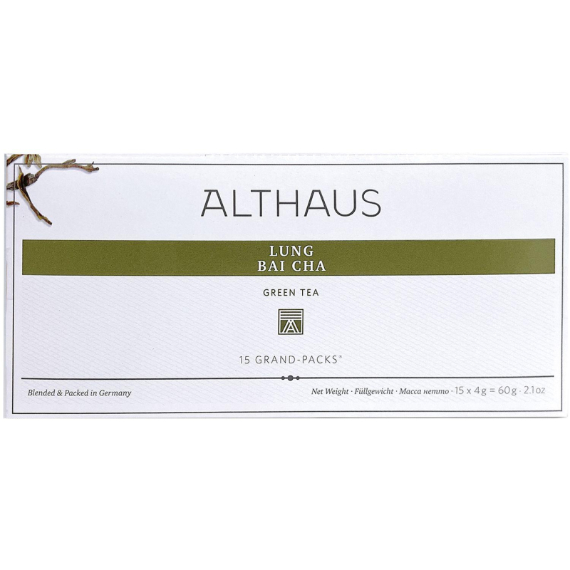 Чай Althaus Grand Pack Lung Bai Cha, 15пак TALTHB-GP0053