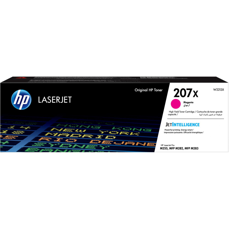 Картридж лазерный HP 207X W2213X пурпурный оригинальный повышенной емкости