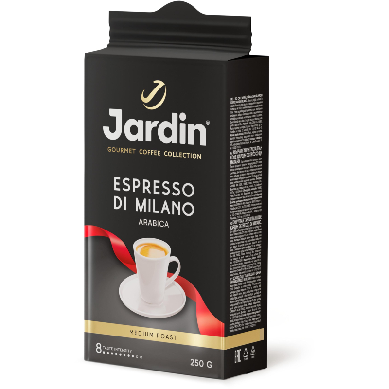 Кофе молотый Jardin Espresso di Milano 250 г (вакуумная упаковка)