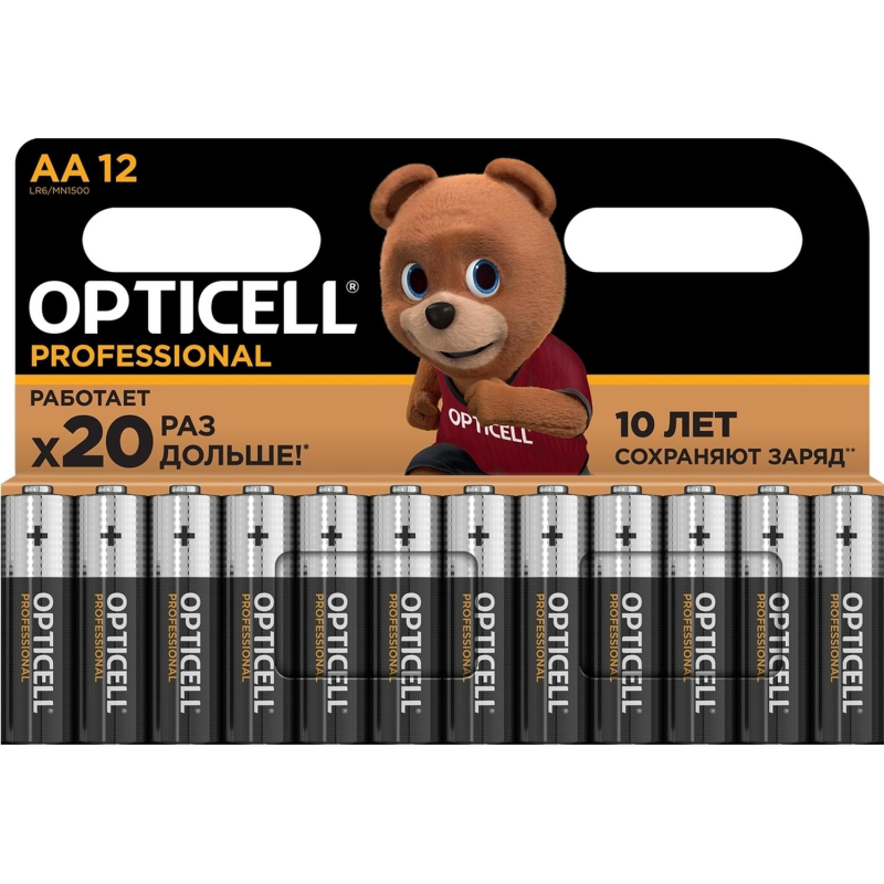 Батарейка OPTICELL Professional AA 12шт/уп