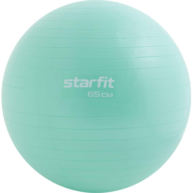 Фитбол STARFIT GB-108 65 см, 1000 гр, антивзрыв, мятный, УТ-00020576