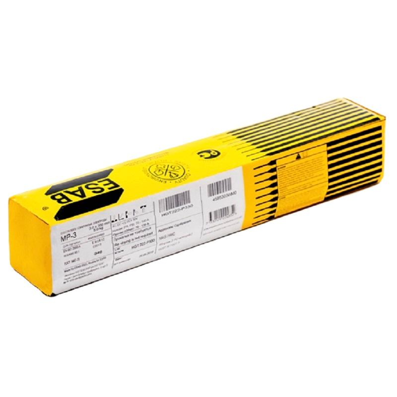 Электроды ESAB МР-3, d4.0x450мм, 6.5кг  (4595404WM0)