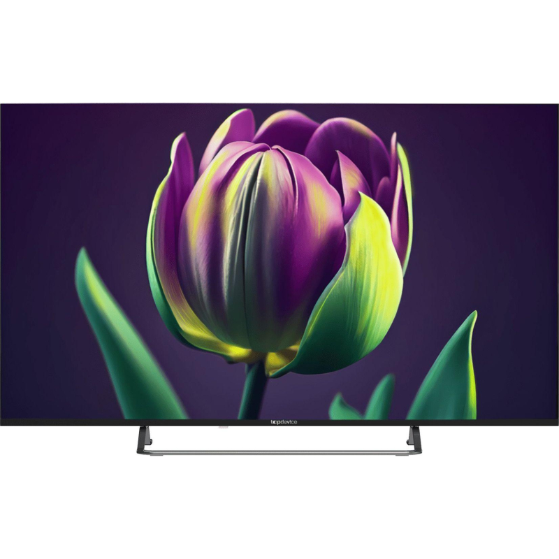 Телевизор Topdevice TDTV55CS06U_BK, UHD, смарт (WildRed)