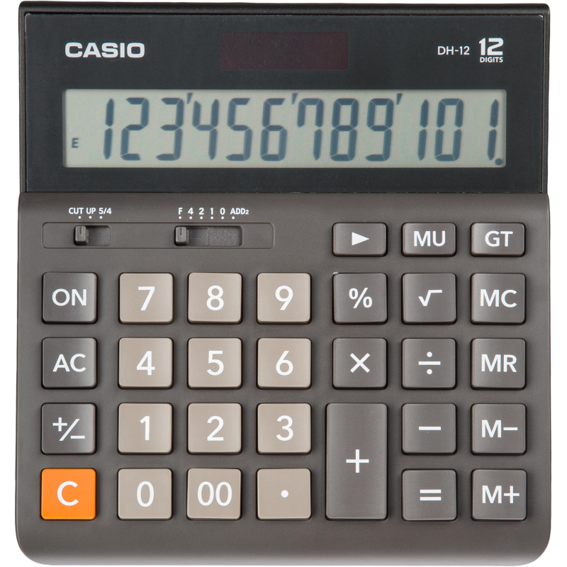 Калькулятор Casio DH-12-BK-S-EH