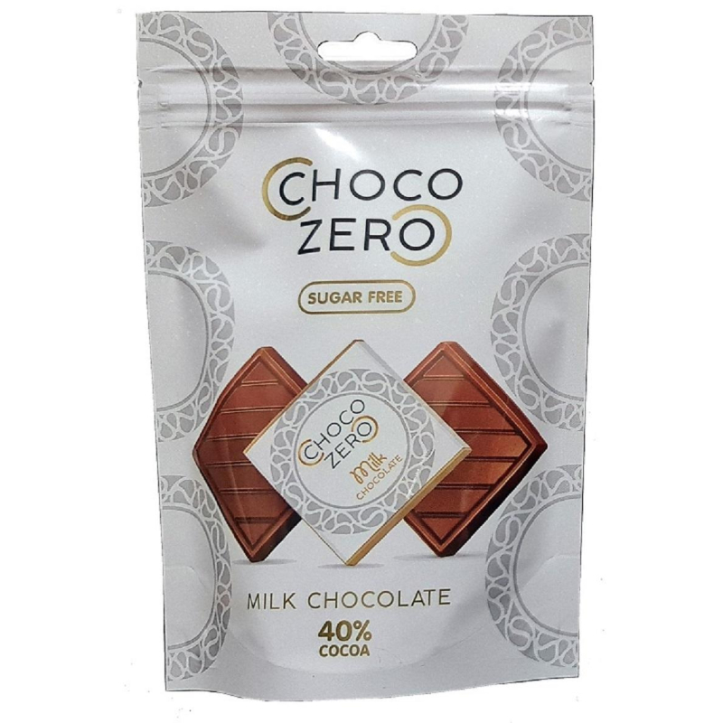 Шоколад порционный ChocoZero молочный без сах., 100г