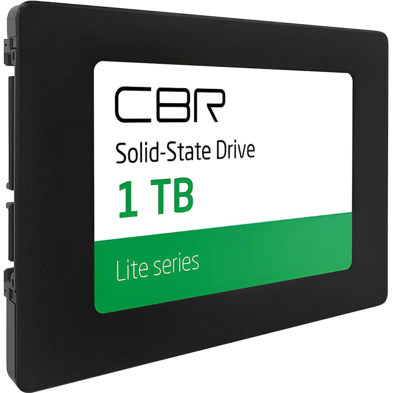 SSD накопитель CBR Lite 1024GB, 2.5, SATA,3D TLC NAND(SSD-001TB-2.5-LT22)