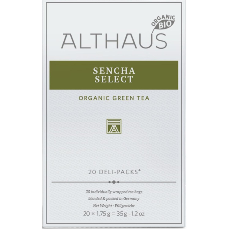 Чай Althaus Deli Packs Sencha Senpai зеленый 20 пакетиков