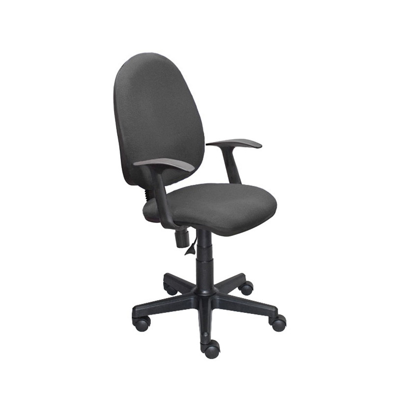 Кресло UP_EChair 325 PC ткань серая С73, пластик