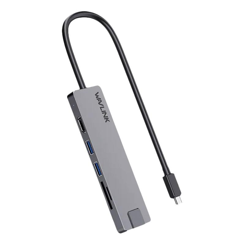 Док-станция WAVLINK(WL-UHP3409) USB-C  Travel Mini