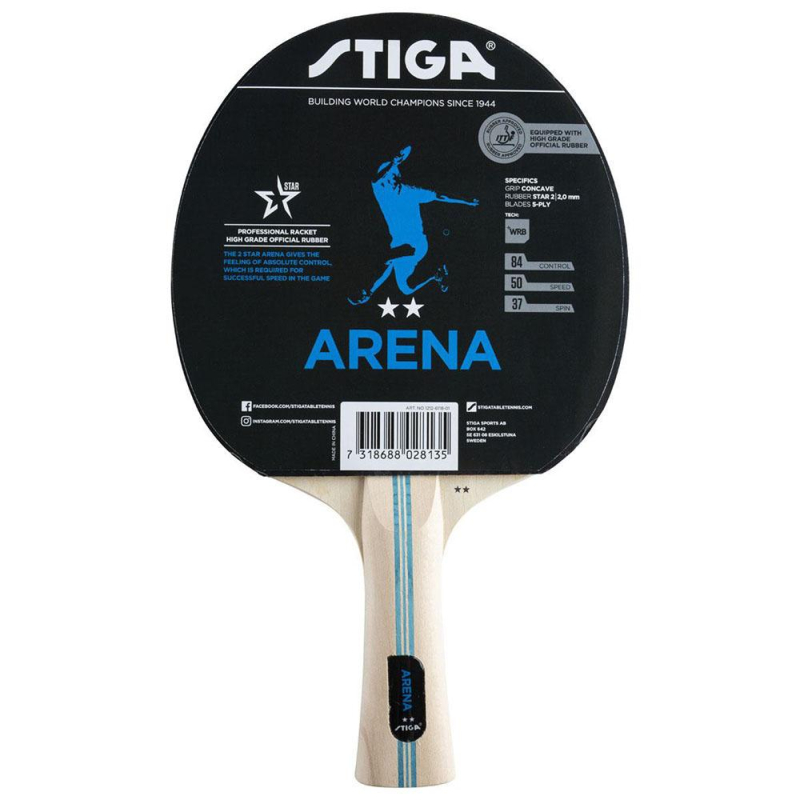 Ракетка для настольного тенниса Stiga Arena WRB ITTF Approved, 1212-6118-01