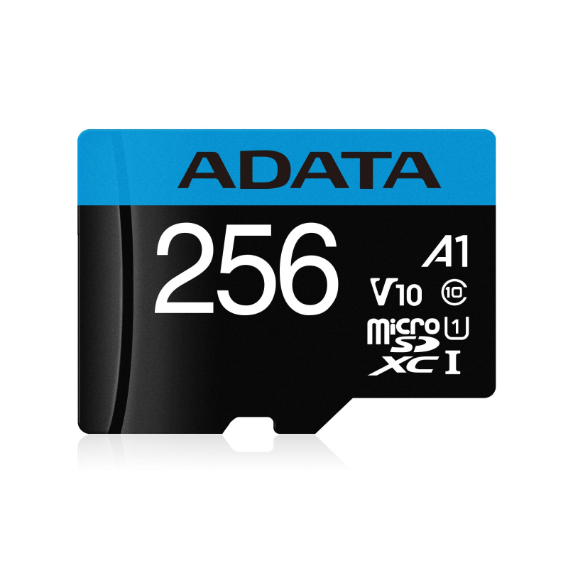 Карта памяти ADATA MICROSDXC, 256GB, AUSDX256GUICL10A1-RA1