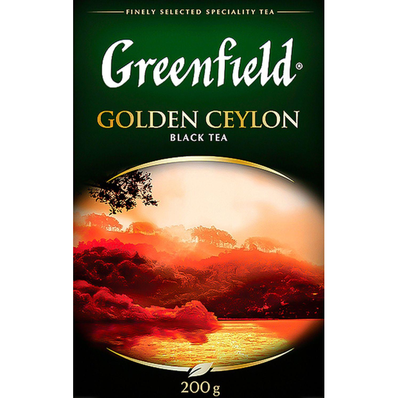 Чай Greenfield Golden Ceylon черный 200 г