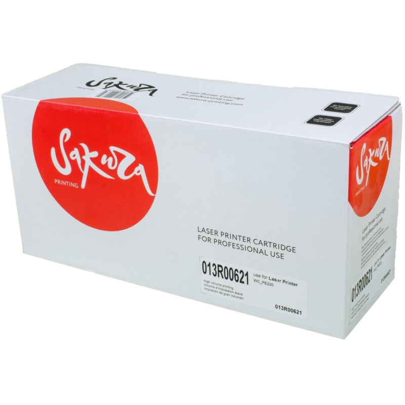 Картридж лазерный Sakura 013R00621 для Xerox WorkCentre PE220