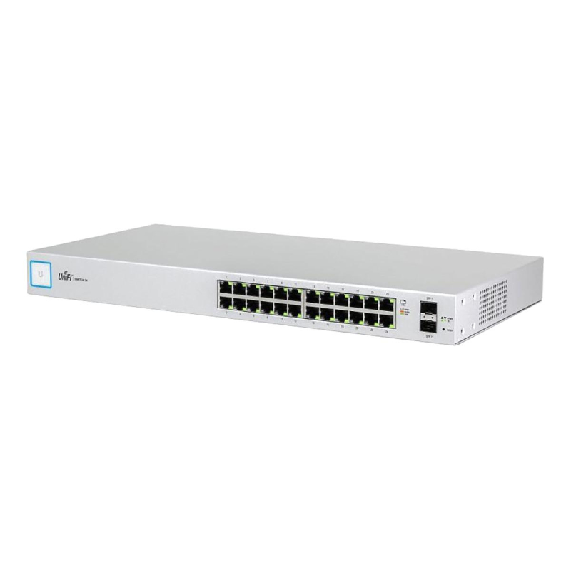 Коммутатор в стойку Ubiquiti UniFi (USW-24), 24х 1G