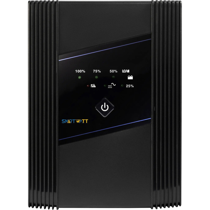 ИБП SMARTWATT UPS UNI 1000 лин.-инт. 1000VA/600W Tower 2xEuro, C13 x3,LED