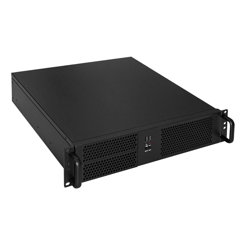 Корпус ExeGate Pro 2U390-04 (19, 2U, 390, без БП, USB) (EX264269RUS)