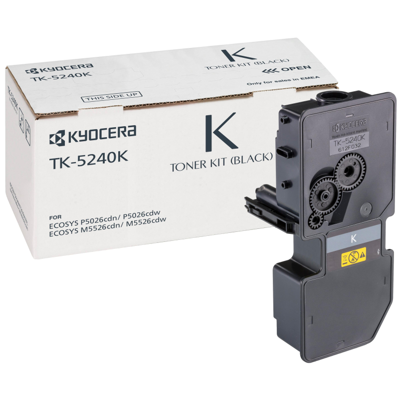 Тонер-картридж Kyocera TK-5240K чер. для ECOSYS M5526