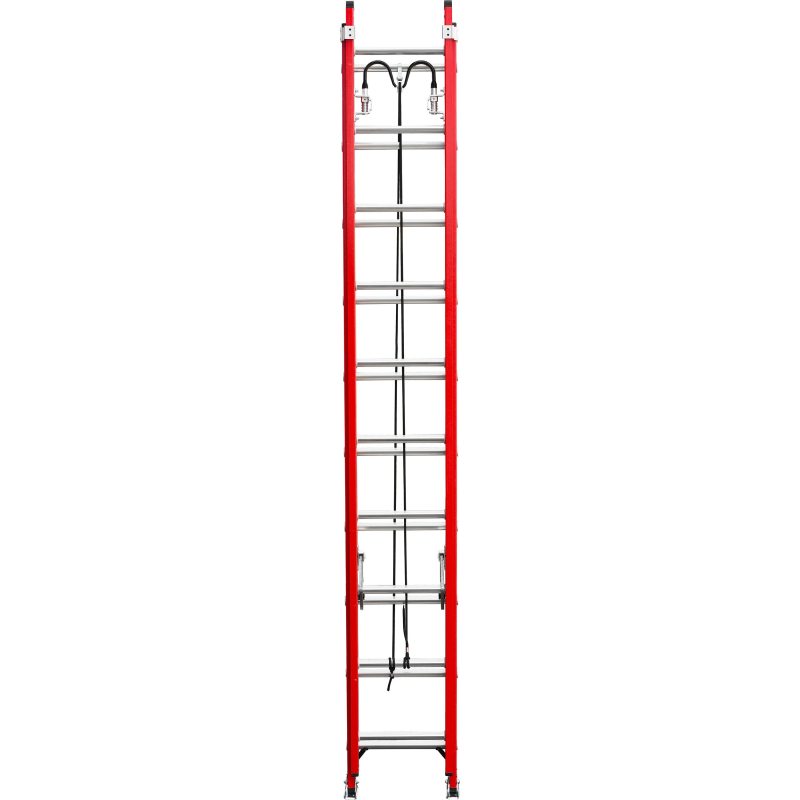 Лестница FGS220 стеклопластиковая 2х10 Alumet выдвижн, в сборе, ALUMET