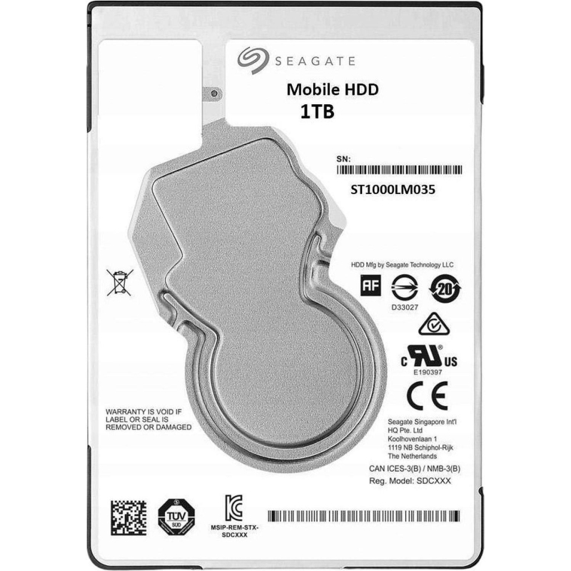 Жесткий диск Seagate BarraCuda, 1Tb [ST1000LM035