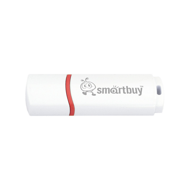 Флеш-память SmartBuy Crown 64 Gb USB 2.0 белая