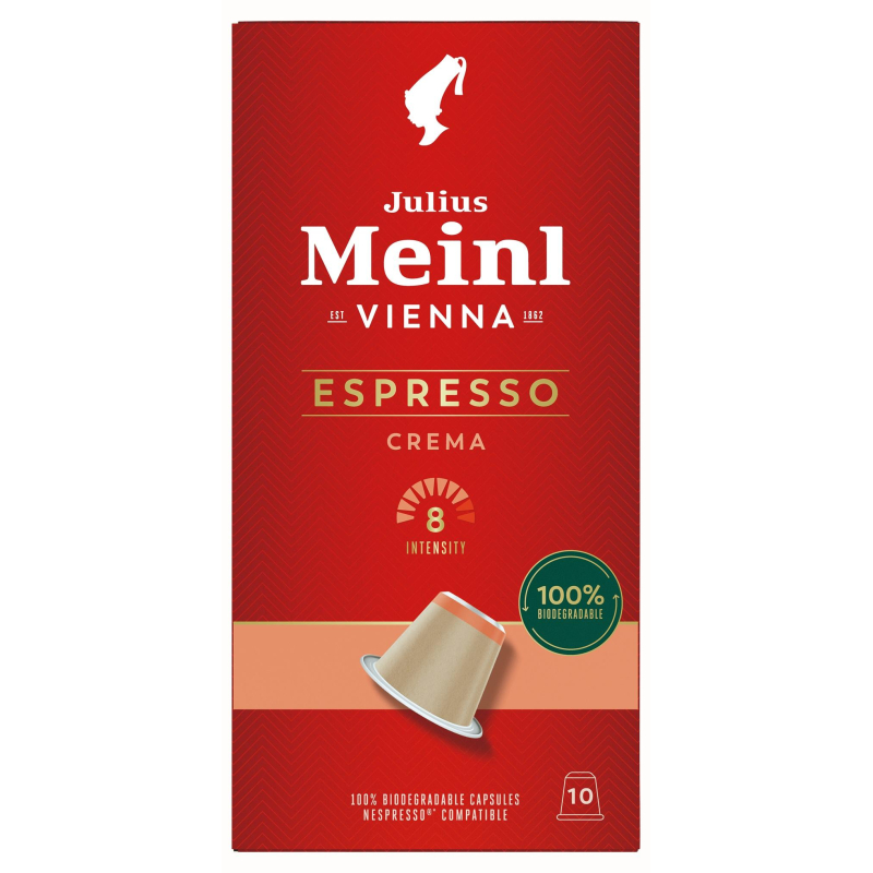 Кофе в капсулах Julius Meinl Эспрессо Крема BIO, 10 кап