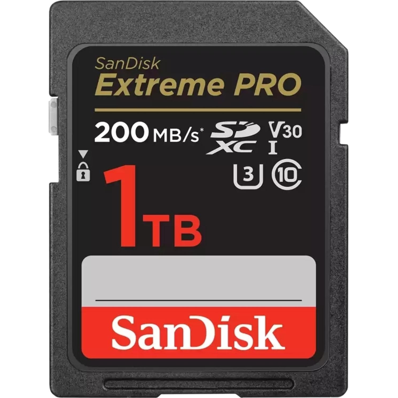 Карта памяти SanDisk ExtremePRO SDXC RescuePRO/1TB/черн(SDSDXXD-1T00-GN4IN)