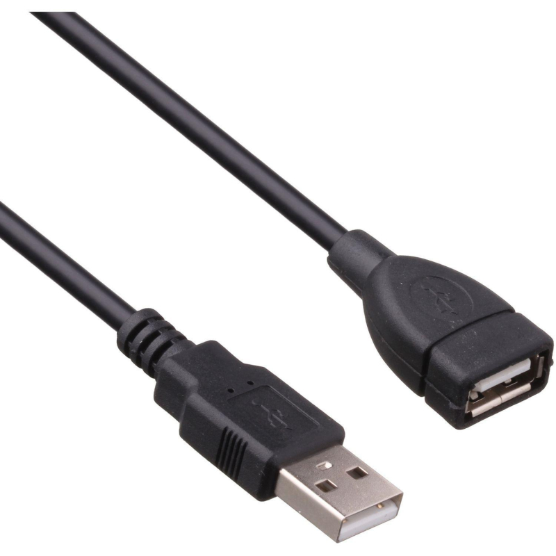 Удлинитель ExeGate EX-CC-USB2-AMAF-1.8 USB 2.0 (Am/Af, 1,8м)