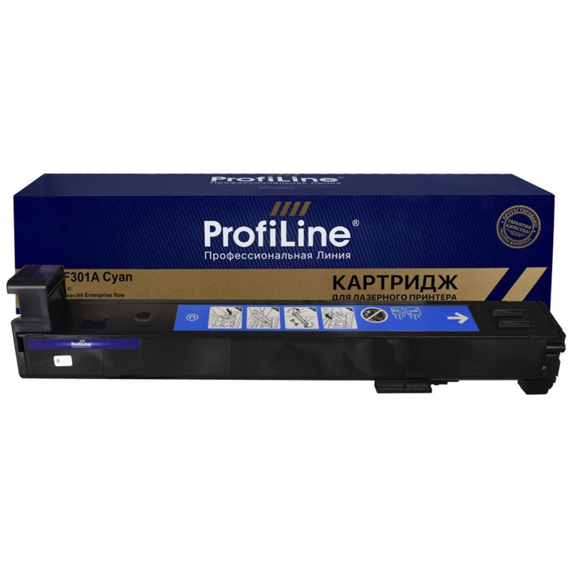 Картридж лазерный ProfiLine CF301A гол. для CLJ Enterprise M880z