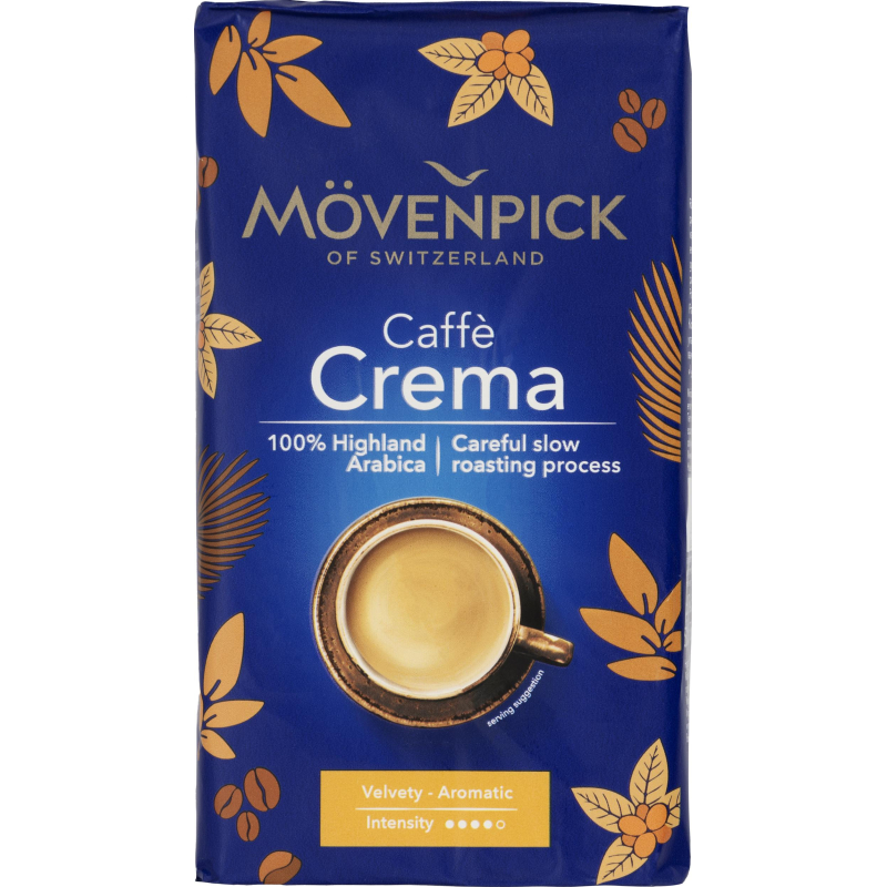 Кофе молотый Movenpick Caffe Crema 500 г (вакуумная упаковка)