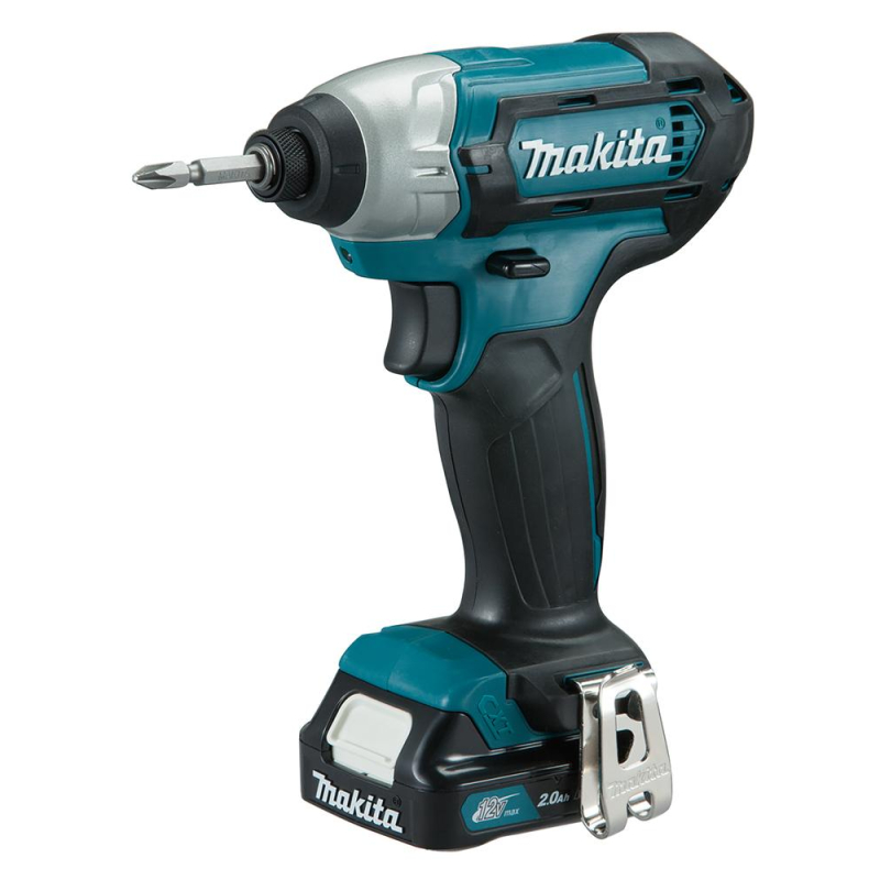 Шуруповерт аккум. ударный MAKITA 12В, CXT, 110Нм, 2х2.0Ач (TD110DWAE)