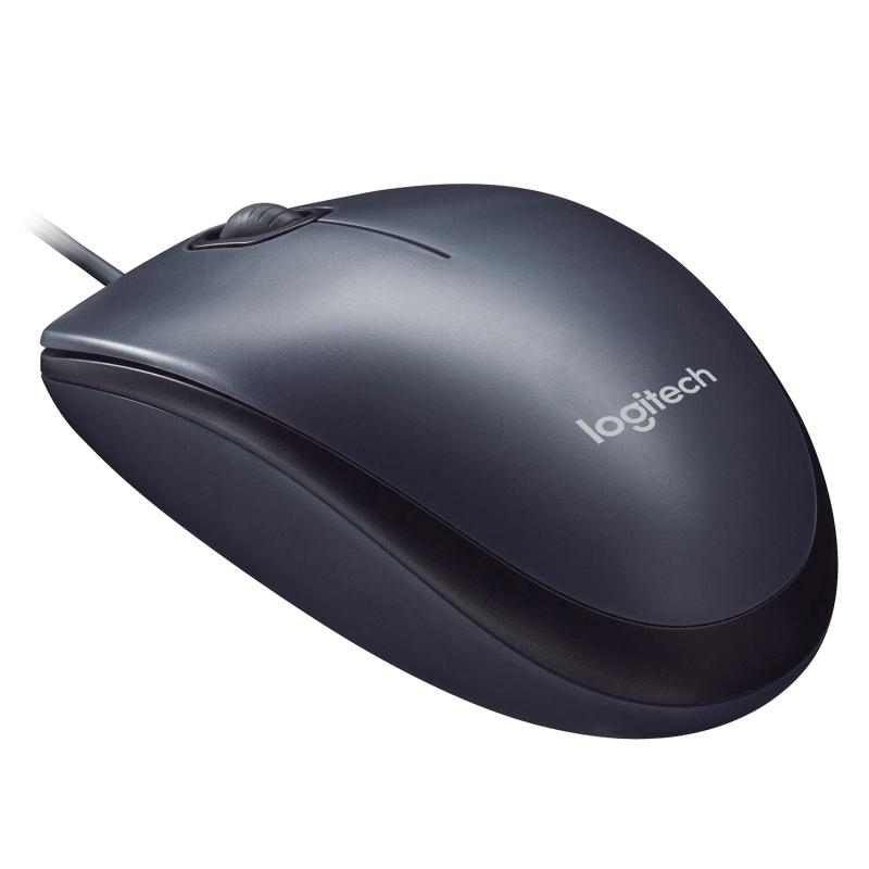 Мышь проводная Logitech M90 (910-001794/910-001793)