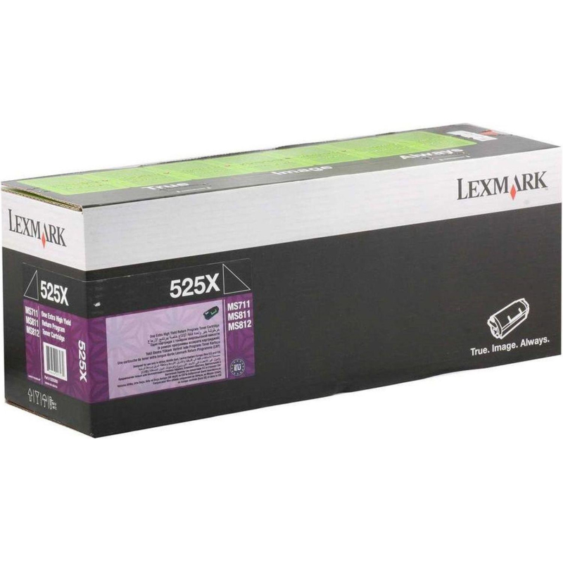 Картридж лазерный Lexmark чер. пов.емк. для MS711/811/812 (52D5X0E)