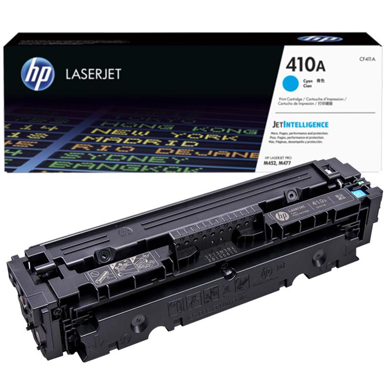 Картридж лазерный HP 410A CF411A гол.для HP Color LaserJet Pro M452/MFP M477