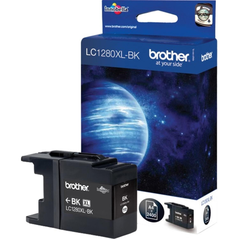 Картридж струйный Brother LC1280XLBK чер.пов.емк. для MFC-J6510DW/J6910DW