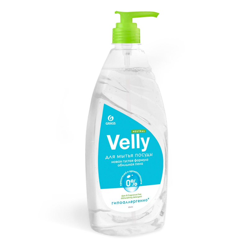 Средство для мытья посуды Grass Velly neutral 1 л