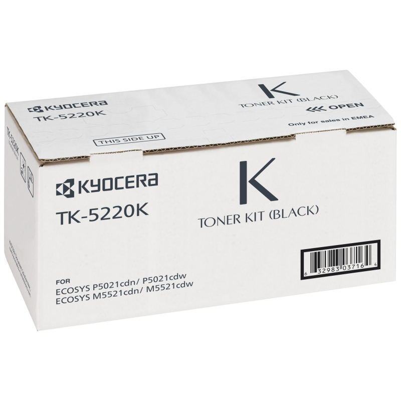 Тонер-картридж Kyocera TK-5220K черный оригинальный