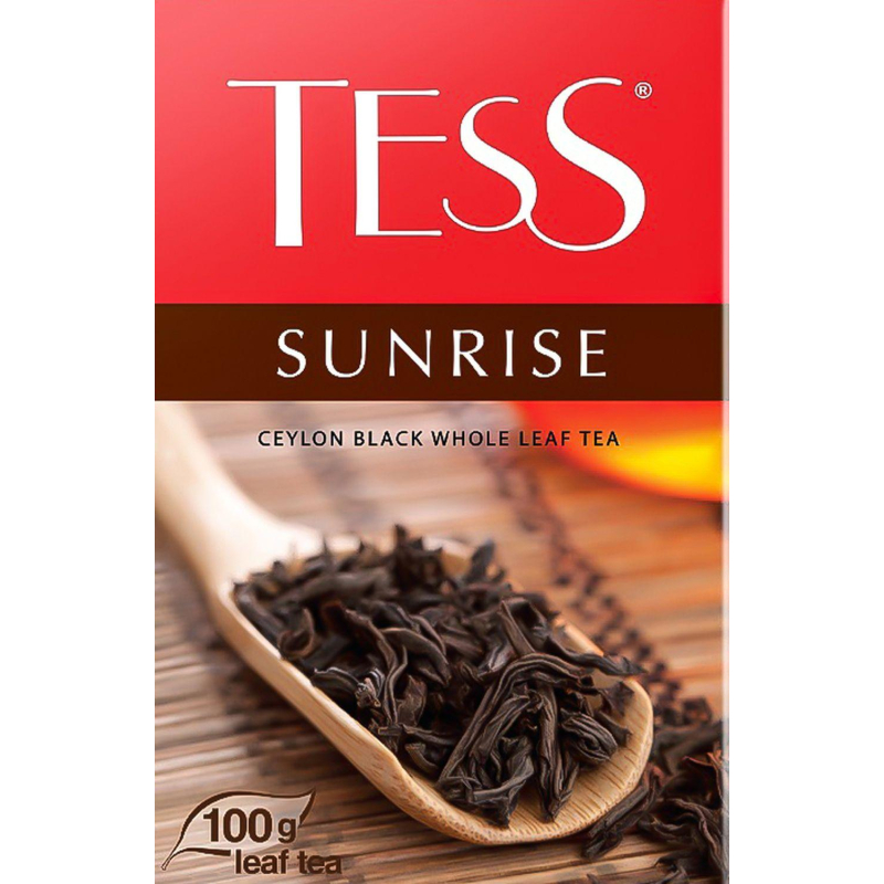 Чай Tess Sunrise листовой черный,100г 0587-15