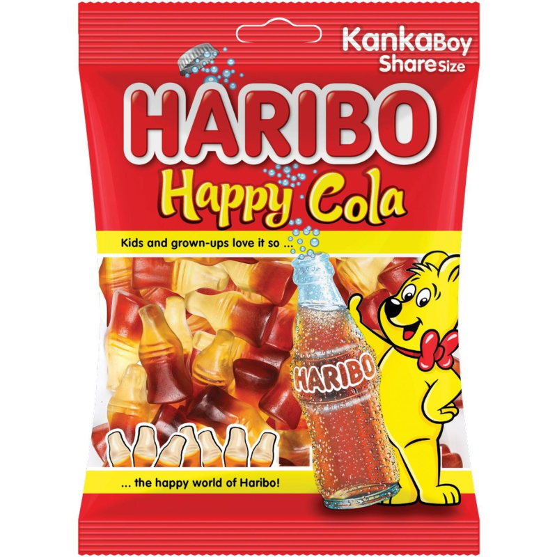 Мармелад жевательный Haribo Хэппи-Кола 80г 15шт/уп