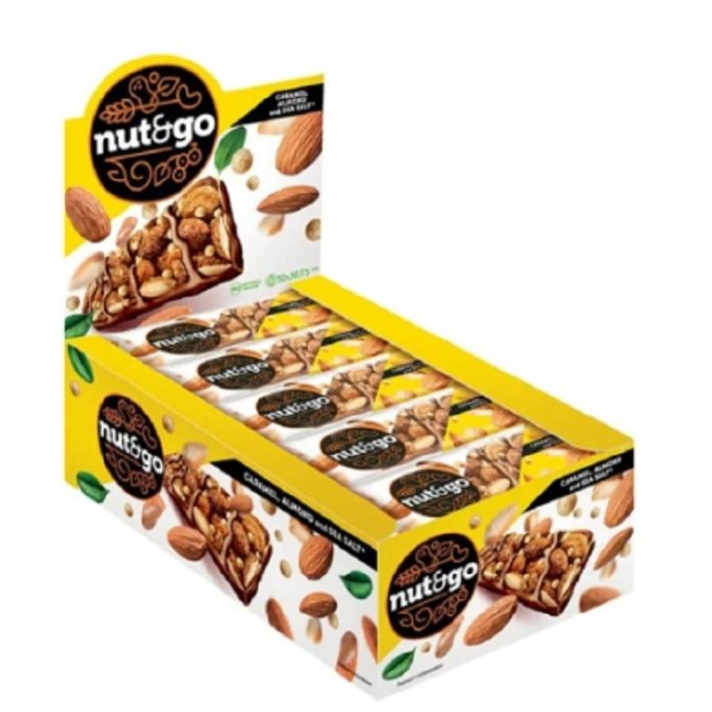 Батончик миндальный Nut N Go , 34гХ18шт/уп