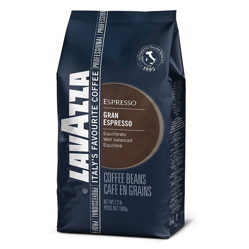 Кофе Lavazza Grand Espresso в зернах, 1 кг