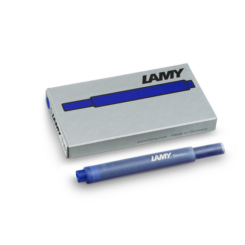 Чернила в патронах Lamy T10 синие (5 штук в упаковке)