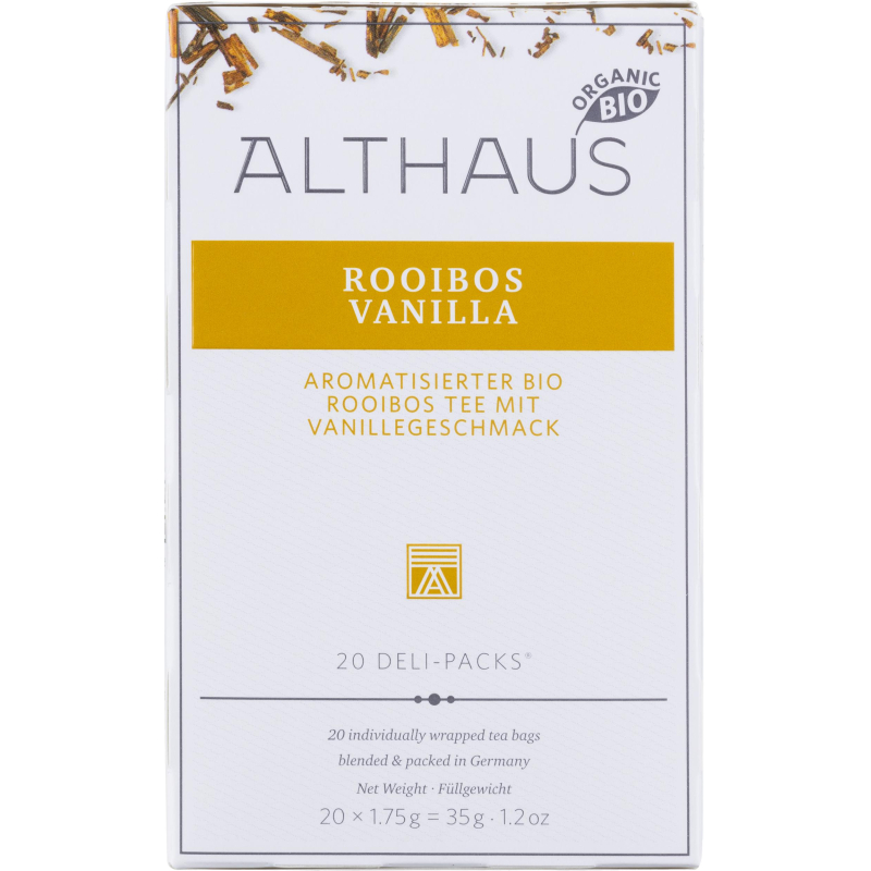 Чай Althaus Deli Packs -BIO- Rooibos Vanilla 20пак x 1.75г