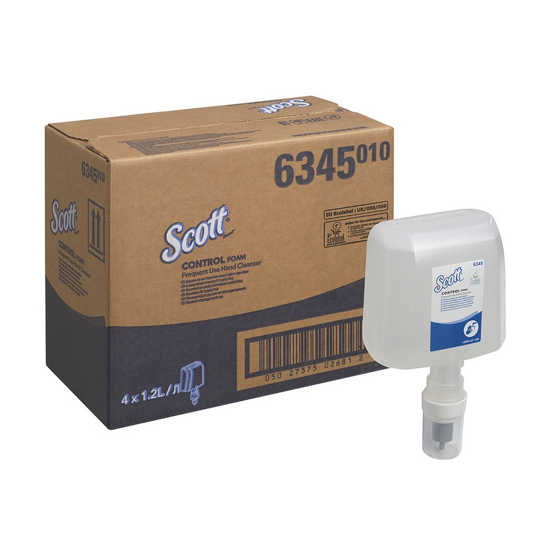 Картридж с жидким мылом пенным KK Kleenex Scott Control 4кассеты 1.2л. 6345