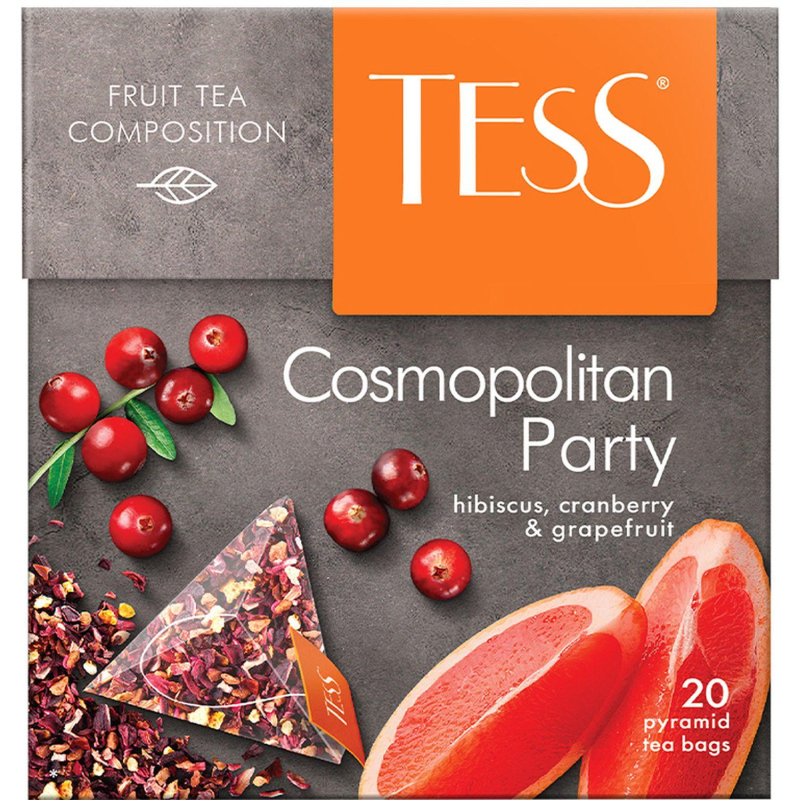 Напиток фруктовый Tess Cosmopolitan Party, 20х2гр