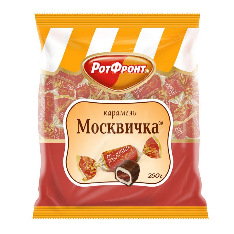 Конфеты Карамель Москвичка 250г