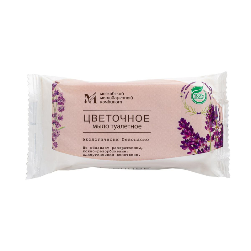 Мыло туалетное Ммк Цветочное 100 г